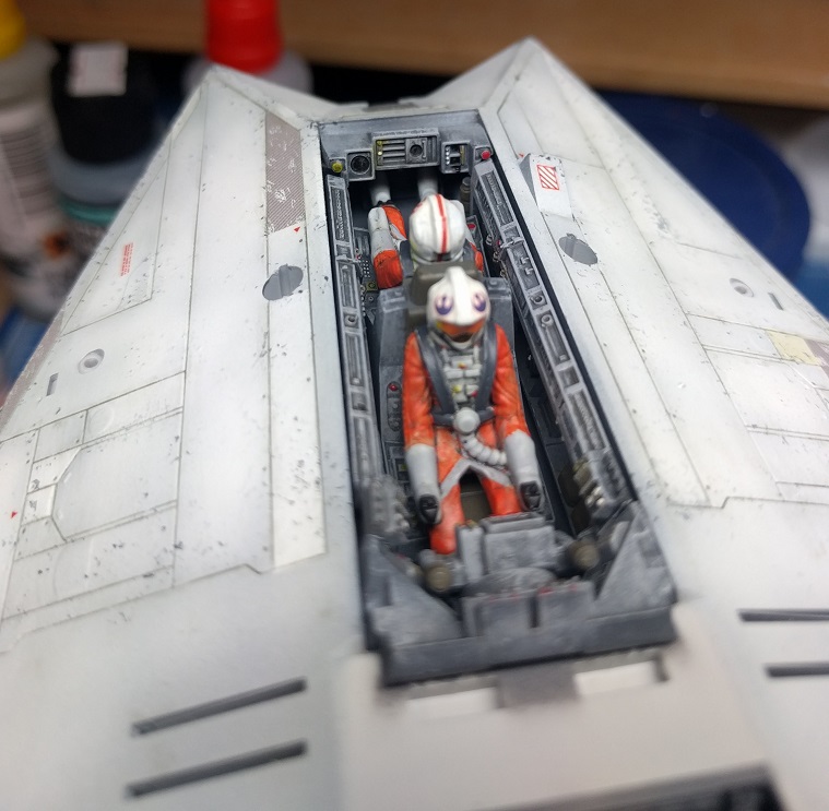 Snowspeeder - Das fertige Cockpit